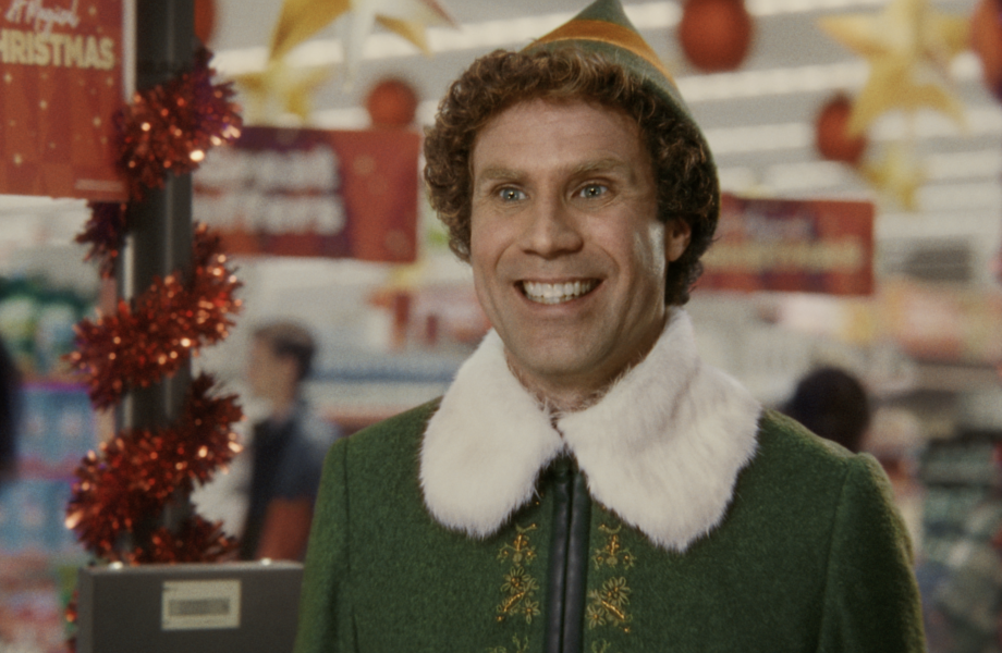 Buddy the Elf in Asda