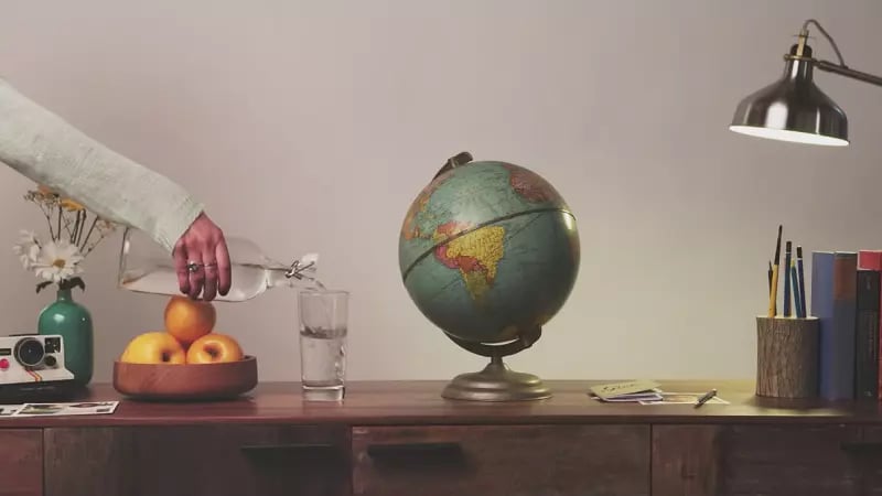The globe