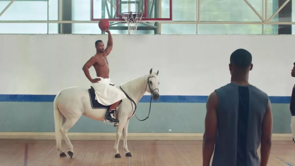 Old Spice ad used as an example of viral videos