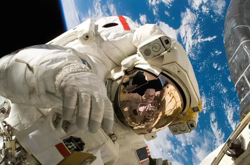 Astronaut in space, used to represent how to navigate global censorship
